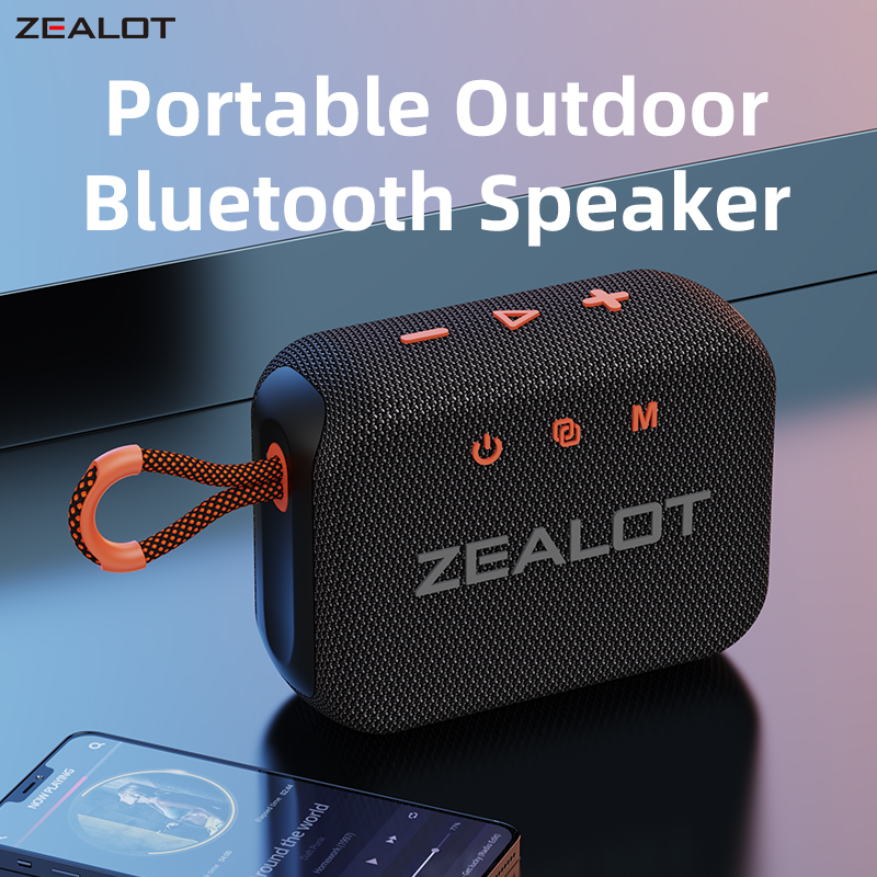Foto 2 | Altavoz Bluetooth Zealot S75 Para Deportes Al Aire Libre A Prueba De Agua - Venta Internacional.
