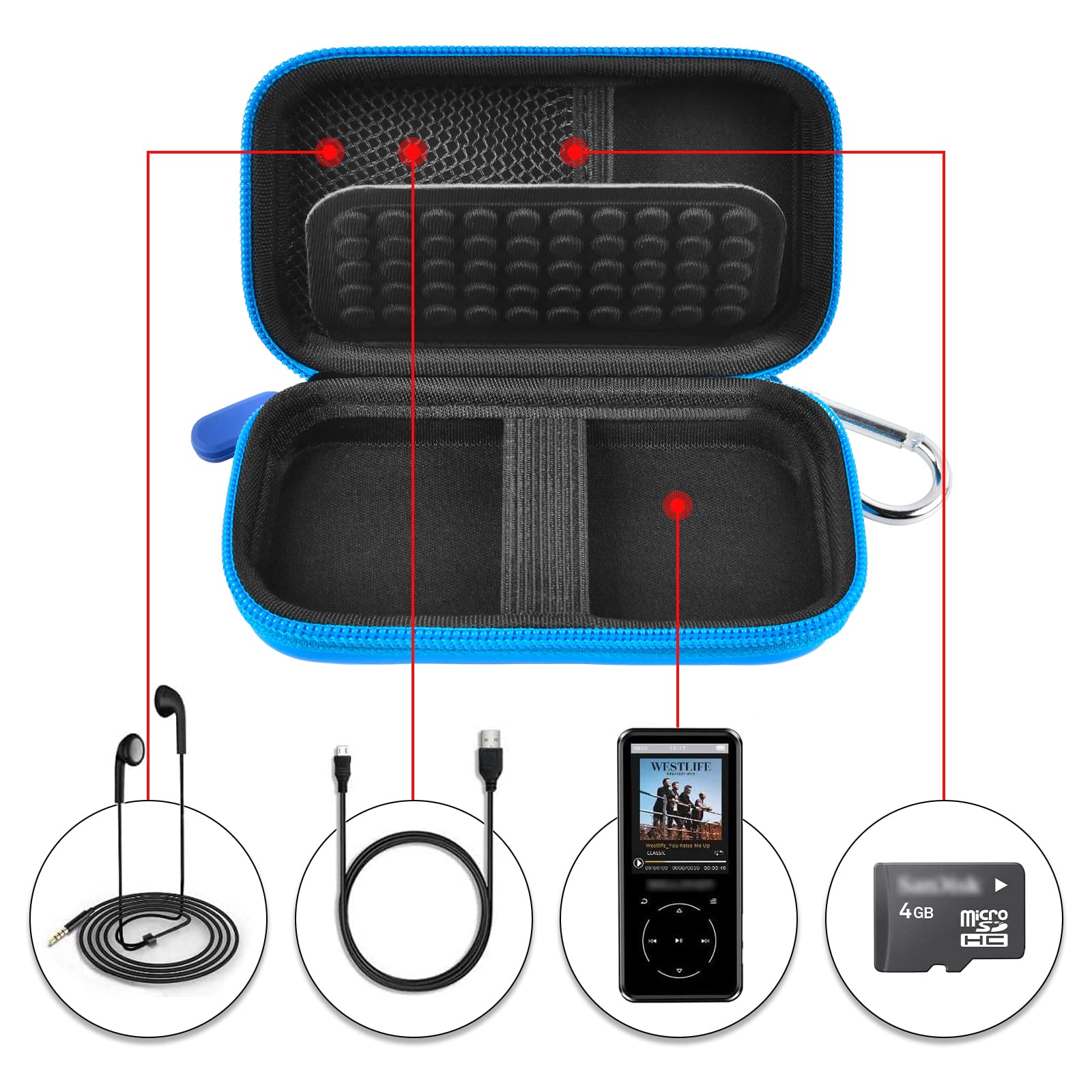 Foto 3 pulgar | Funda Para Soulcker/g.g.martinsen/grtdhx/ipod Nano/sandisk Mp3/mp4 - Venta Internacional.