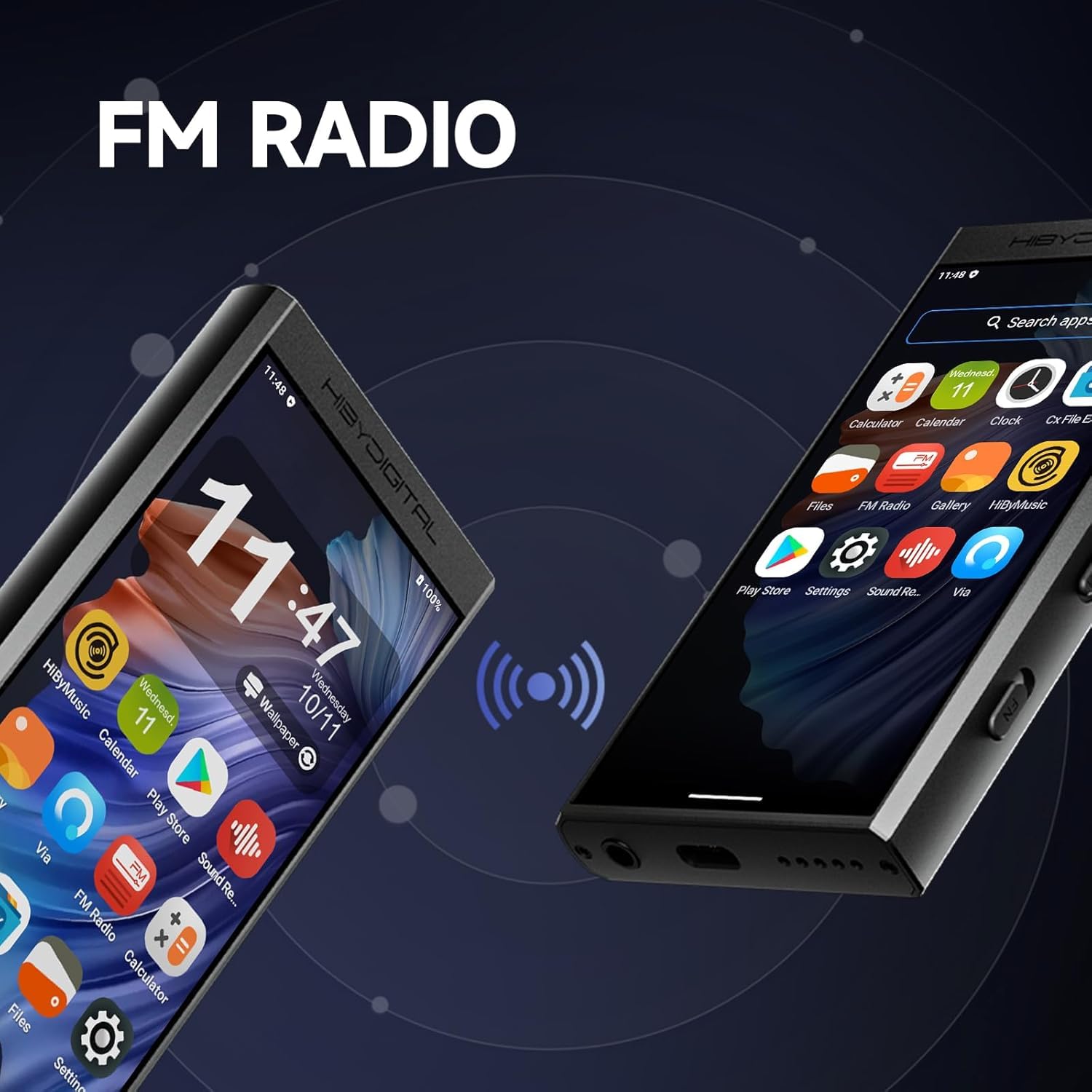 Foto 7 pulgar | Reproductor Mp3 Hiby Digital M300 Android 13 128 Gb + 2 Tb Bluetooth - Venta Internacional.