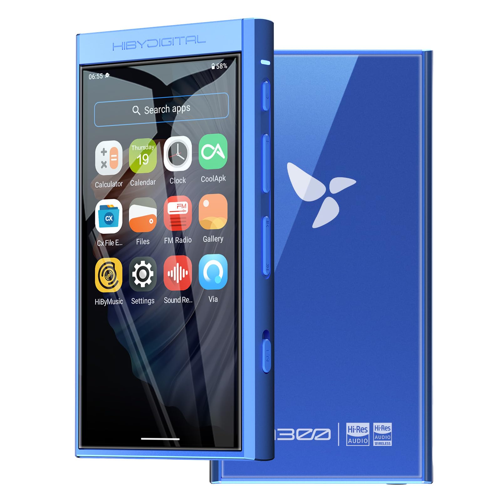 Foto 2 pulgar | Reproductor Mp3 Hiby Digital M300 Android 13 128 Gb + 2 Tb Bluetooth - Venta Internacional.