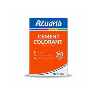 Foto 1 | Colorante Cemento Turquesa Acuario Acuario Bolsa 1 Kg