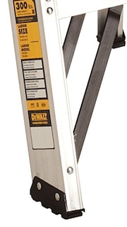 Foto 2 | Escalera Dewalt Dxl2010-03 De 3 Pies Con Capacidad Para 300 Libras, Color Plateado - Venta Internacional.