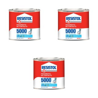 Foto 1 | Pack 3 Resistol 5000 Super Transparente 135ml