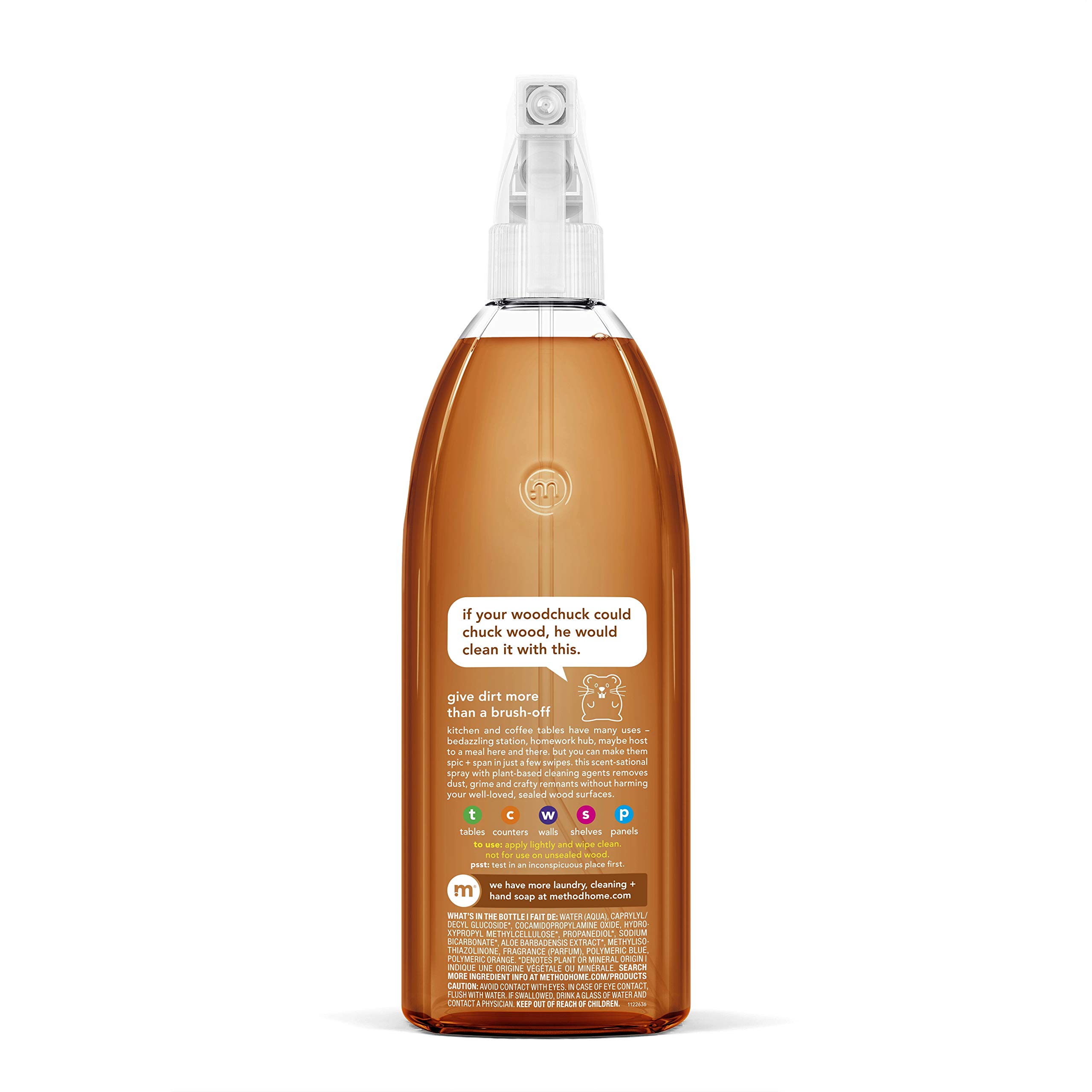 Foto 3 pulgar | Hardwood Cleaner Method Daily Almond  800 Ml (paquete De 4) - Venta Internacional.