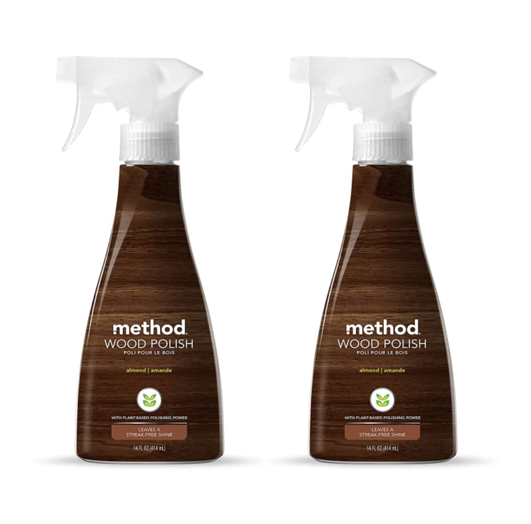 Foto 2 pulgar | Wood Polish Method Con Aroma A Almendra  414 Ml (paquete De 2) - Venta Internacional.