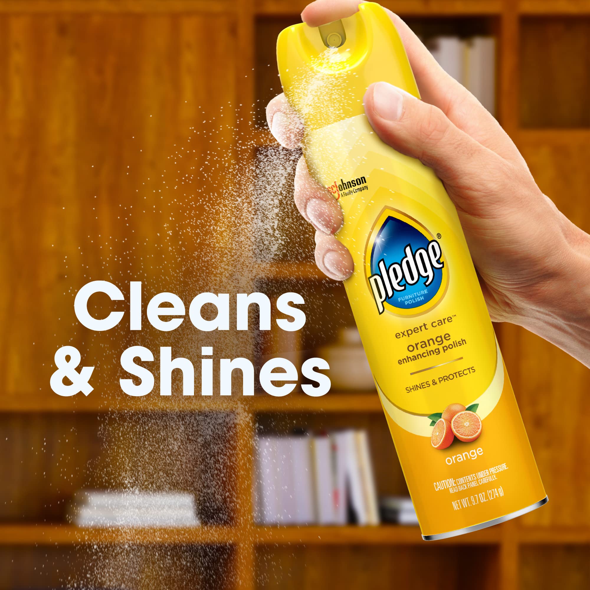 Foto 5 pulgar | Esmalte Para Muebles Pledge Enhancing Wood  300 Ml  Aroma A Naranja  Paquete De 3 - Venta Internacional.