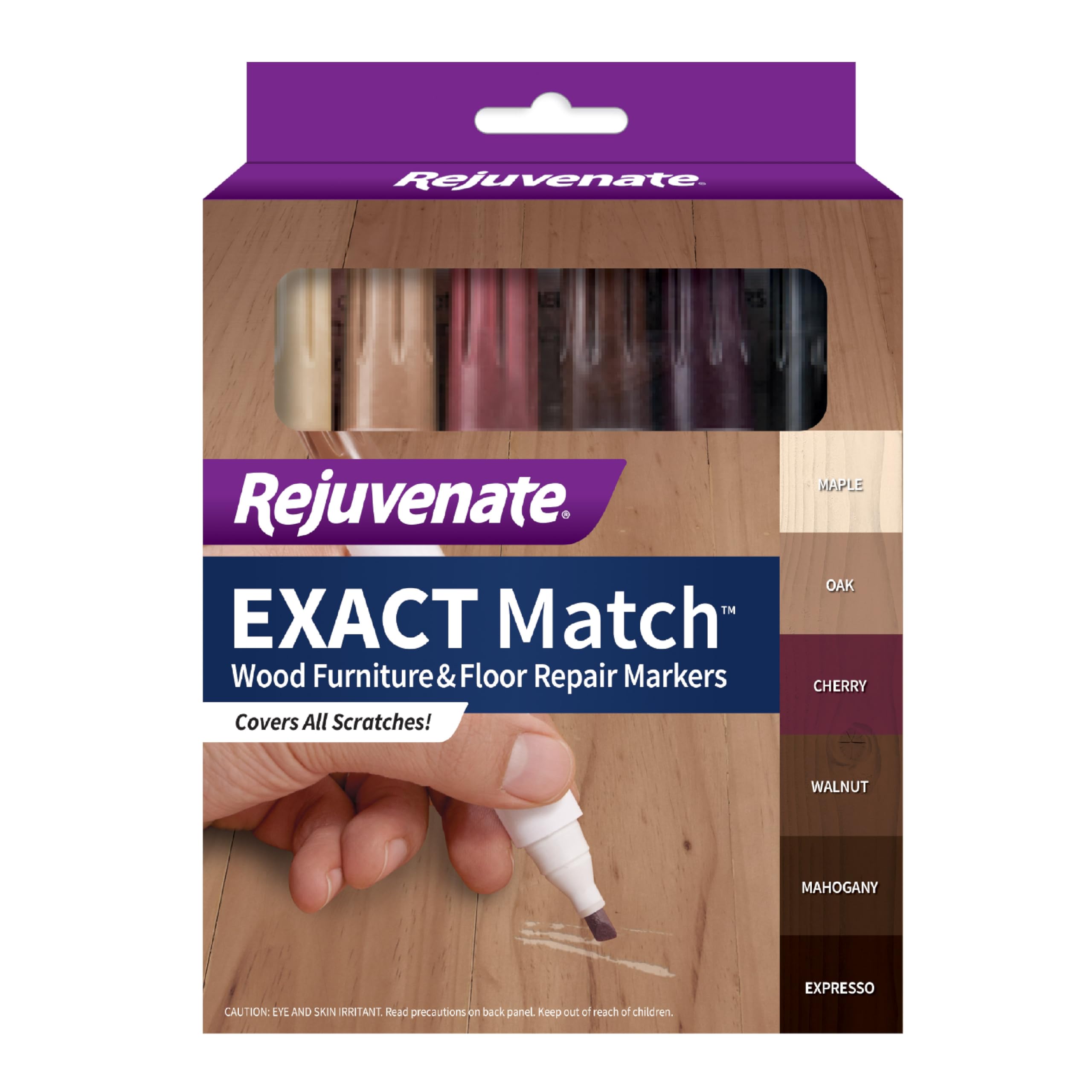 Foto 1 | Marcadores De Reparación De Muebles Y Pisos Rejuvenate  6 Colores  Paquete De 6 - Venta Internacional.