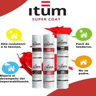 Foto 3 | Malla Itum Impermeabilizar Refuerzo Doble Rollo 1.10m X 100m