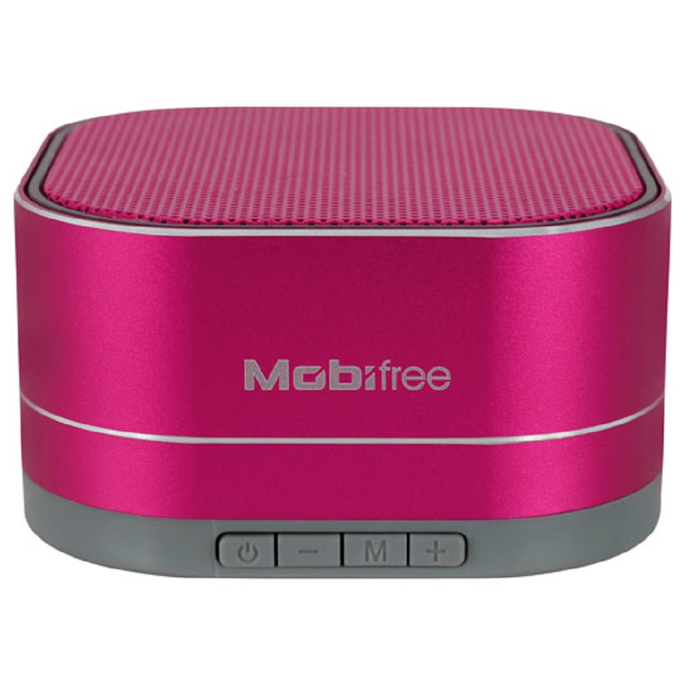 Foto 2 pulgar | Bocina Mobifree  Mb-916455 con Bluetooth/ Radio Fm/ 3 w/ 300 Mah color Rosa