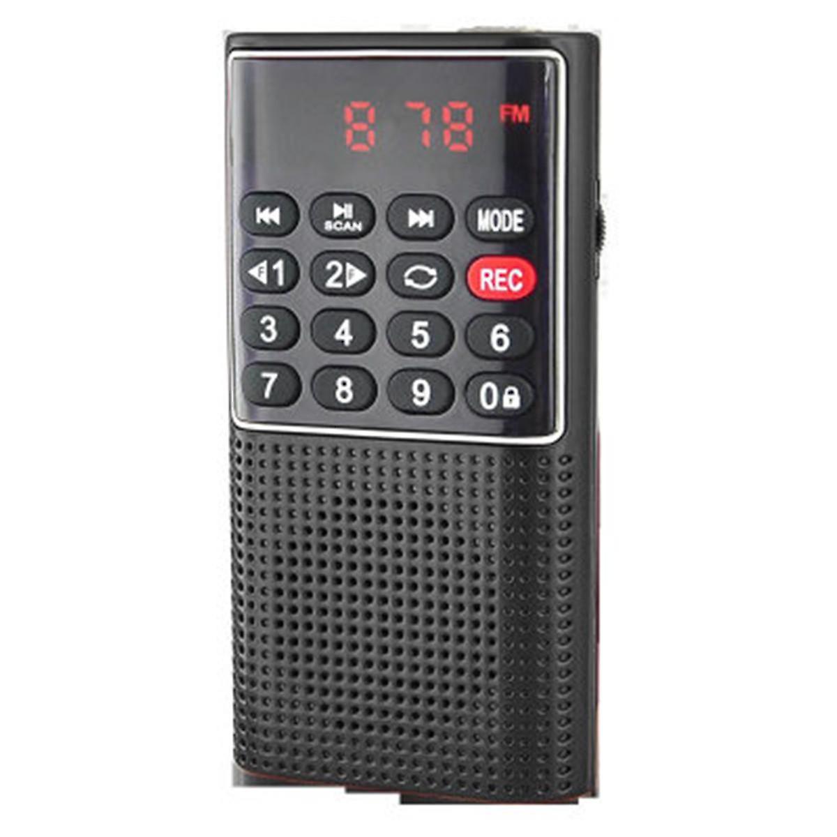 Foto 2 pulgar | Mini Radio Fm Grabadora Portátil Con Tarjeta Tf Y Disco U - Venta Internacional.