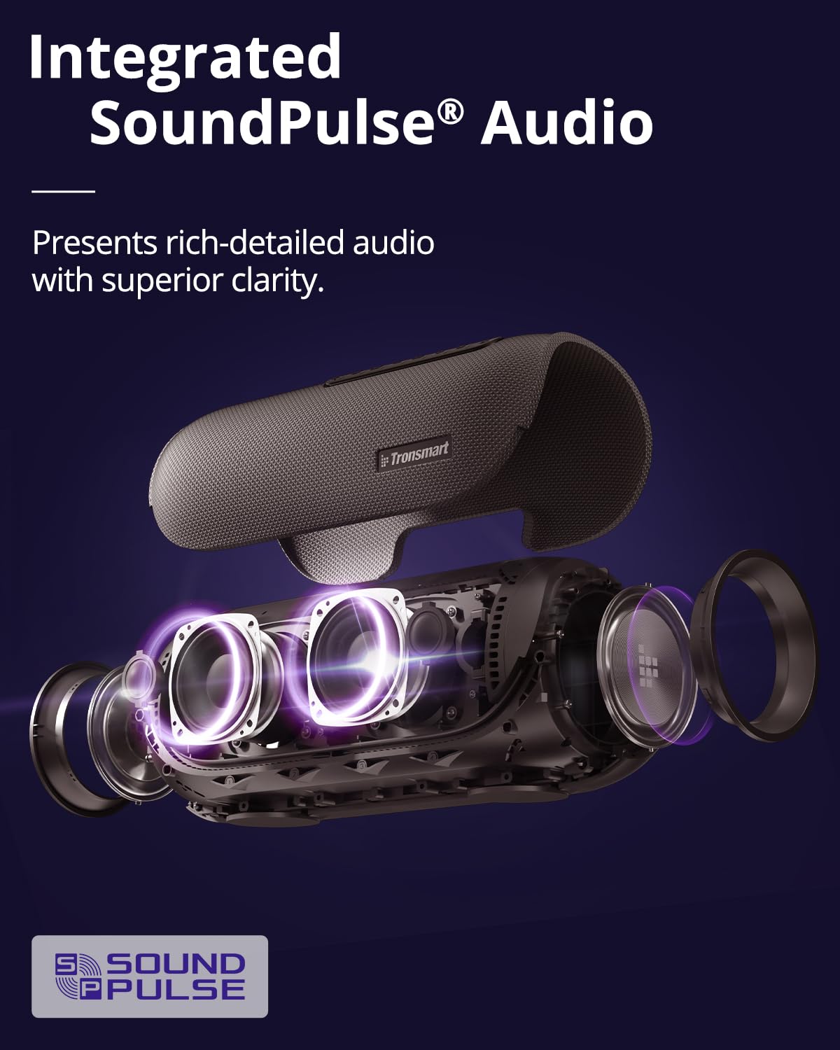 Foto 3 pulgar | Altavoz Bluetooth Tronsmart Upgraded Bang 60 W - Venta Internacional