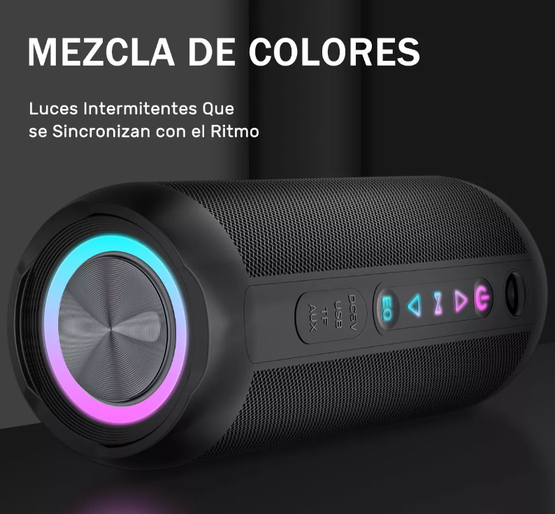 Foto 3 pulgar | Bocina Xtellar Bluetooth Portátil Rgb