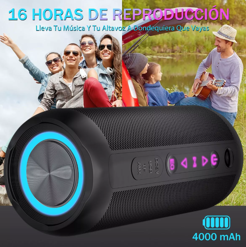 Foto 5 pulgar | Bocina Xtellar Bluetooth Portátil Rgb