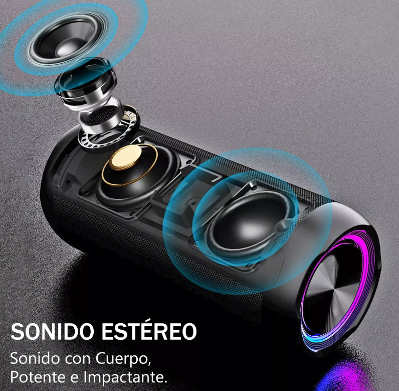 Foto 6 pulgar | Bocina Xtellar Bluetooth Portátil Rgb