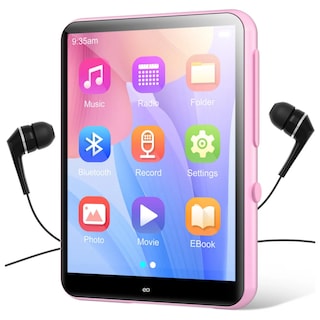 Foto 1 | Reproductor De Música Mp3 Y Mp4 Bluetooth Eo Safe Imports Esi-18638 Rosa