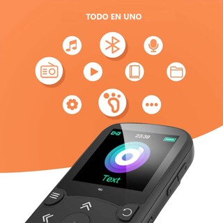 Foto 2 | Reproductor De Música Mp3 32gb Bluetooth Con Clip Negro Eo Safe Imports Esi-18640 Negro