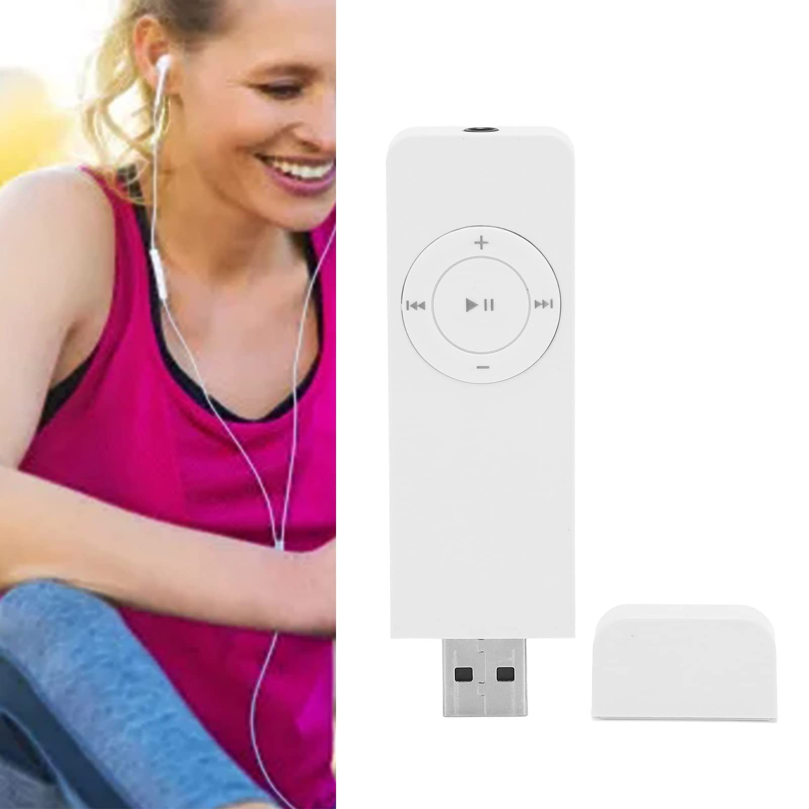 Foto 3 | Reproductor Mp3 Estink Lossless Sound Mini Music 64gb Blanco - Venta Internacional.