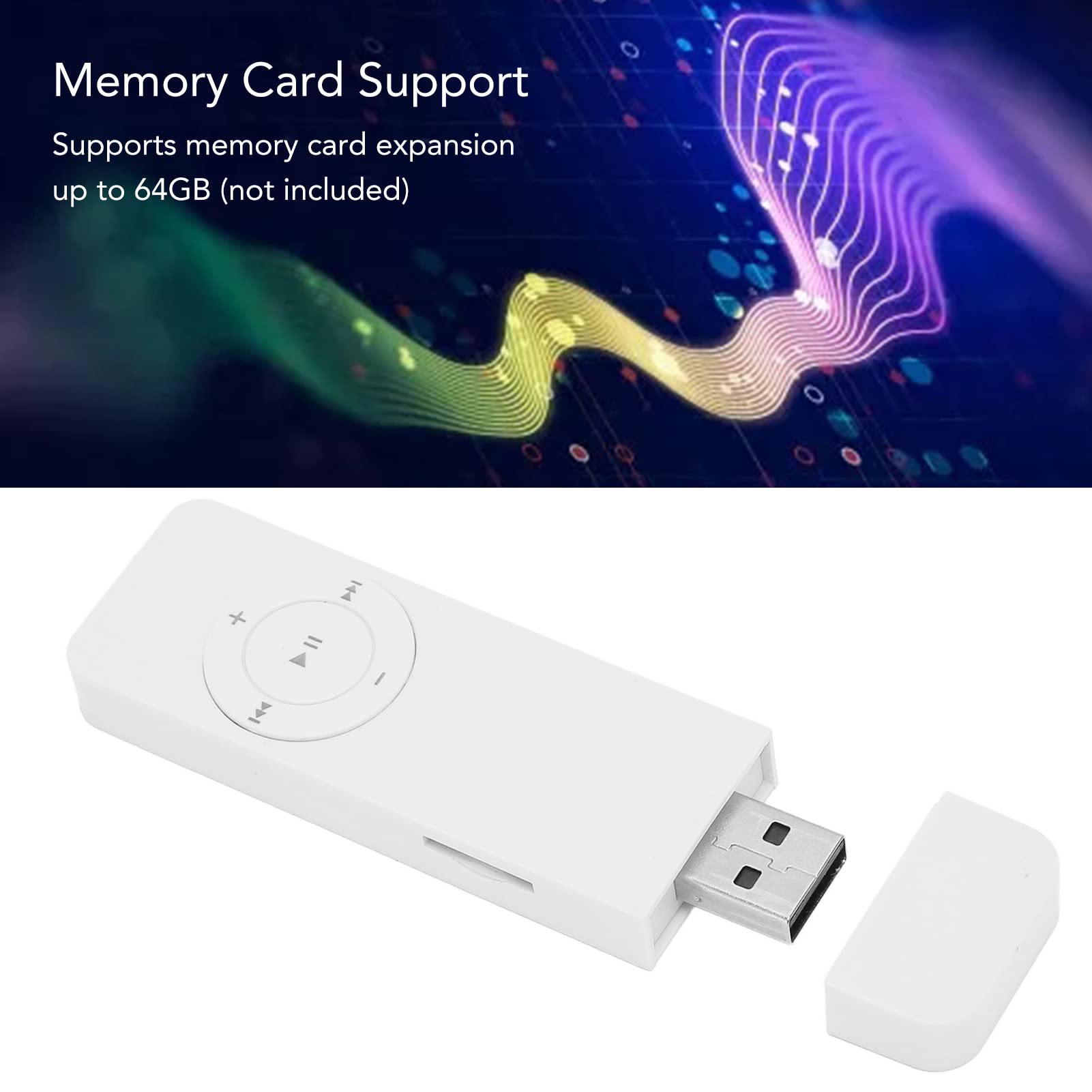 Foto 6 pulgar | Reproductor Mp3 Estink Lossless Sound Mini Music 64gb Blanco - Venta Internacional.
