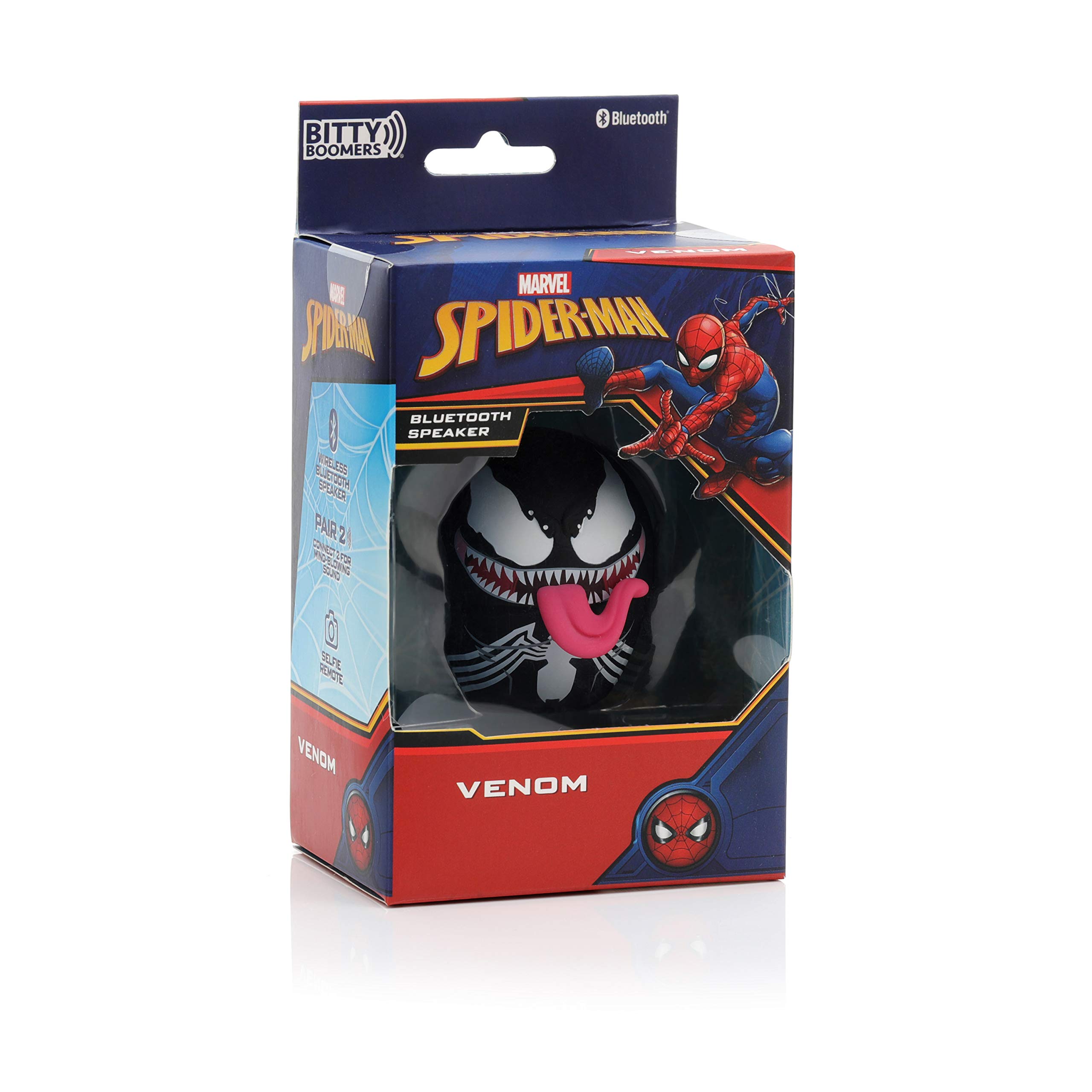 Foto 3 pulgar | Altavoz Bluetooth Bitty Boomers Marvel Venom Mini - Venta Internacional.