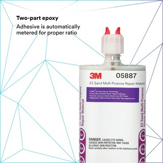 Foto 3 | Material De Reparación Multiusos 3m Ez Sand, 05887, Listo Para Usar, Adhesivo De Acabado Epóxico De - Venta Intern