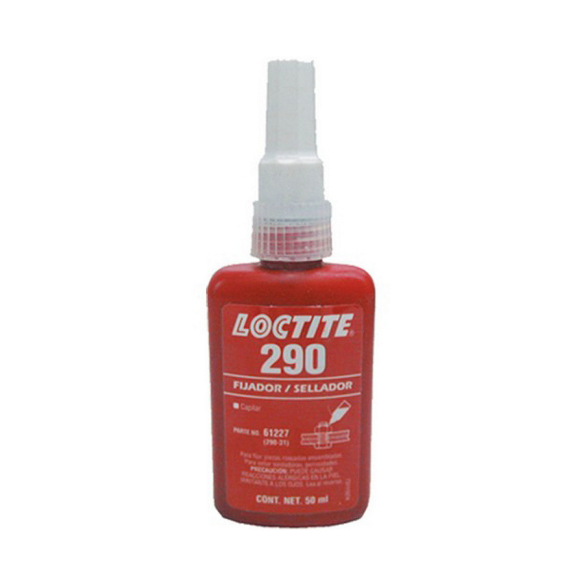 Adhesivo Fijador Rosca Loctite Grado Capilar 50 Gr (1.69 Oz) (290-31)