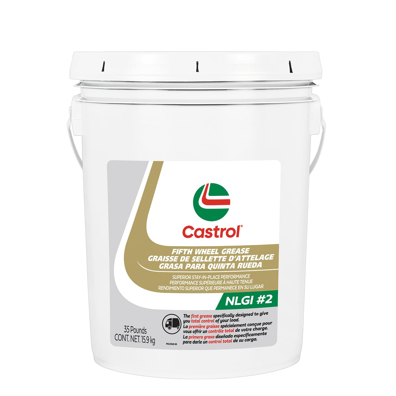 Foto 2 pulgar | Grease Castrol Fifth Wheel, 35 Libras/17,78 Kg, Nlgi 2 Grafito/moly - Venta Internacional.