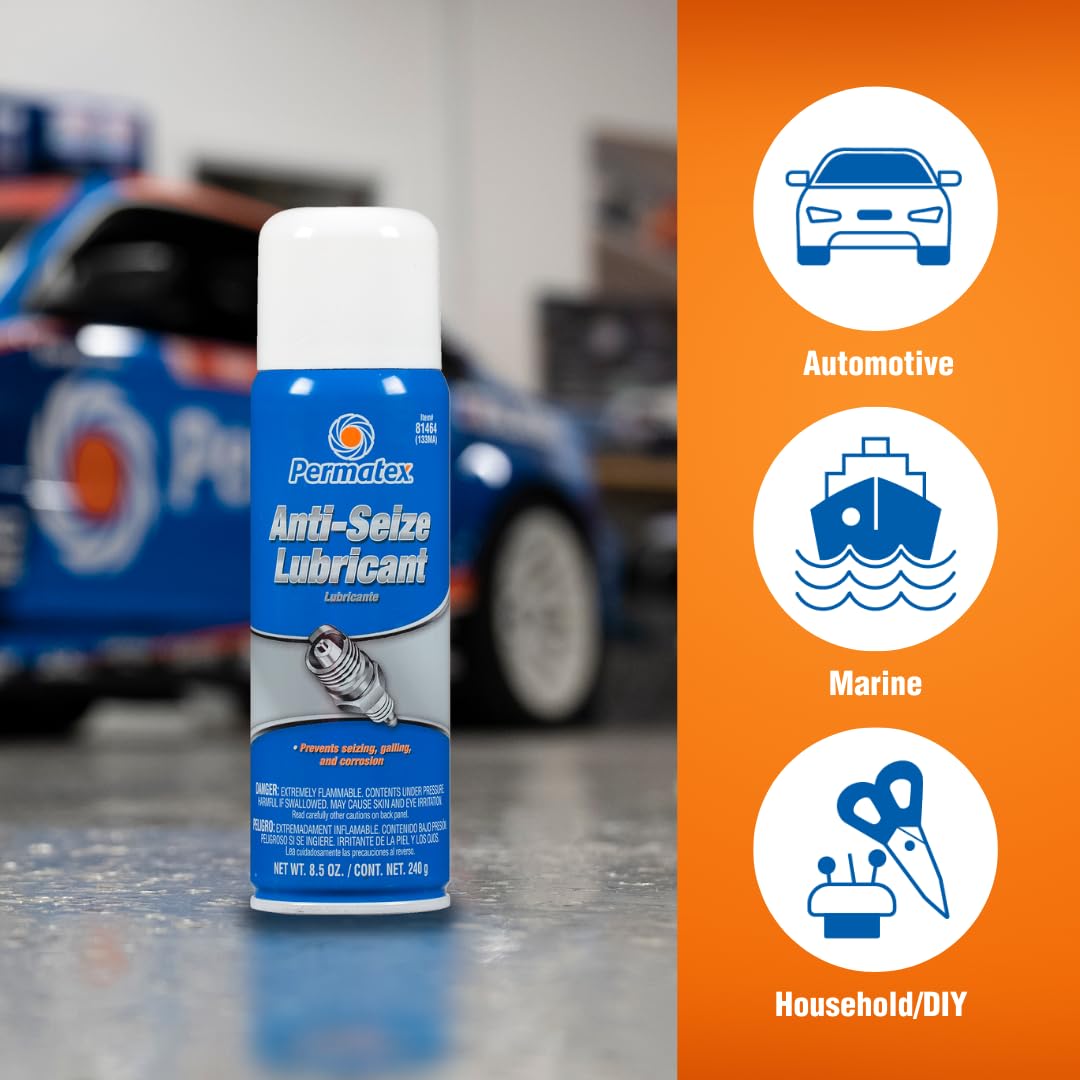 Foto 4 pulgar | Lubricante Antiadherente Permatex 81464, Lata De Aerosol De 250 Ml - Venta Internacional.
