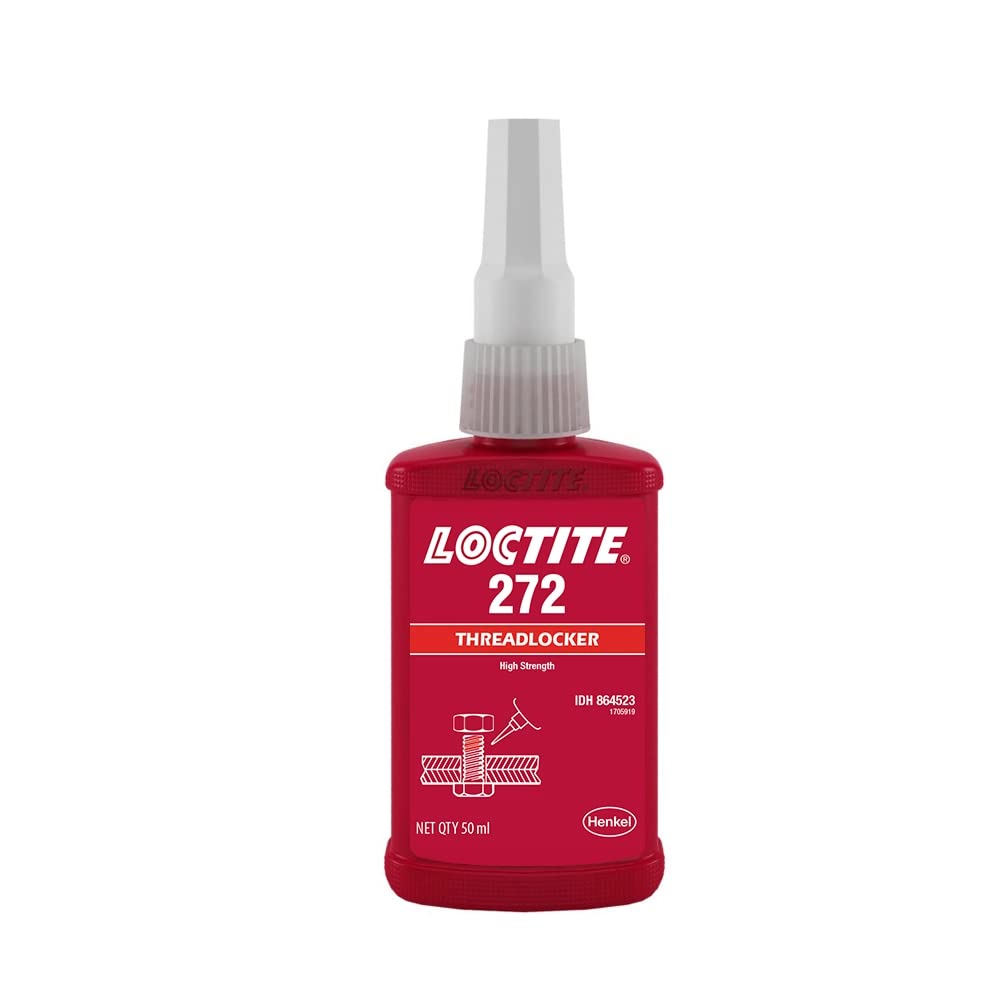 Foto 2 pulgar | Botella Thread Locker Loctite 272 Roja De Alta Temperatura De 50 Ml - Venta Internacional.