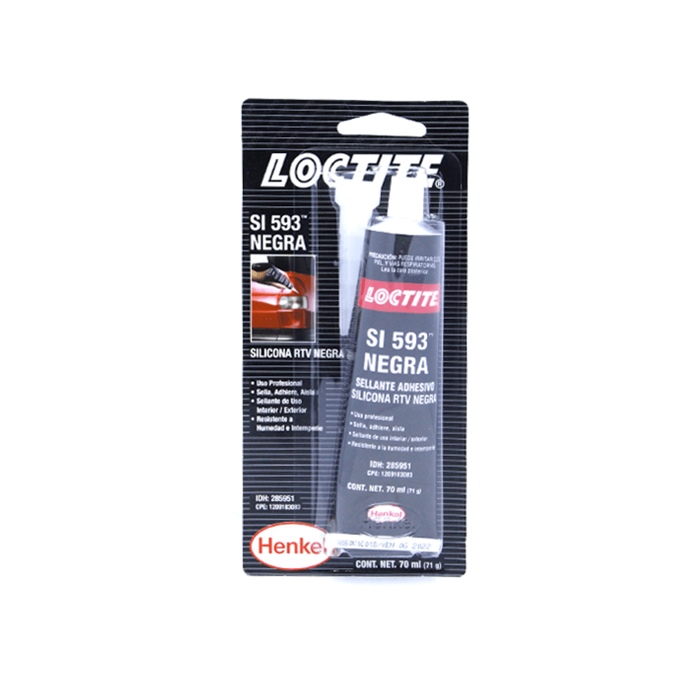 Foto 2 pulgar | Silicón RTV Loctite QLC34203 color Negro 70 ml