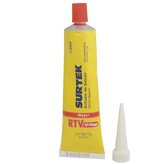 Foto 1 | Silicón Para Alta Temperatura Color Rojo En Tubo Surtek 70 Gr