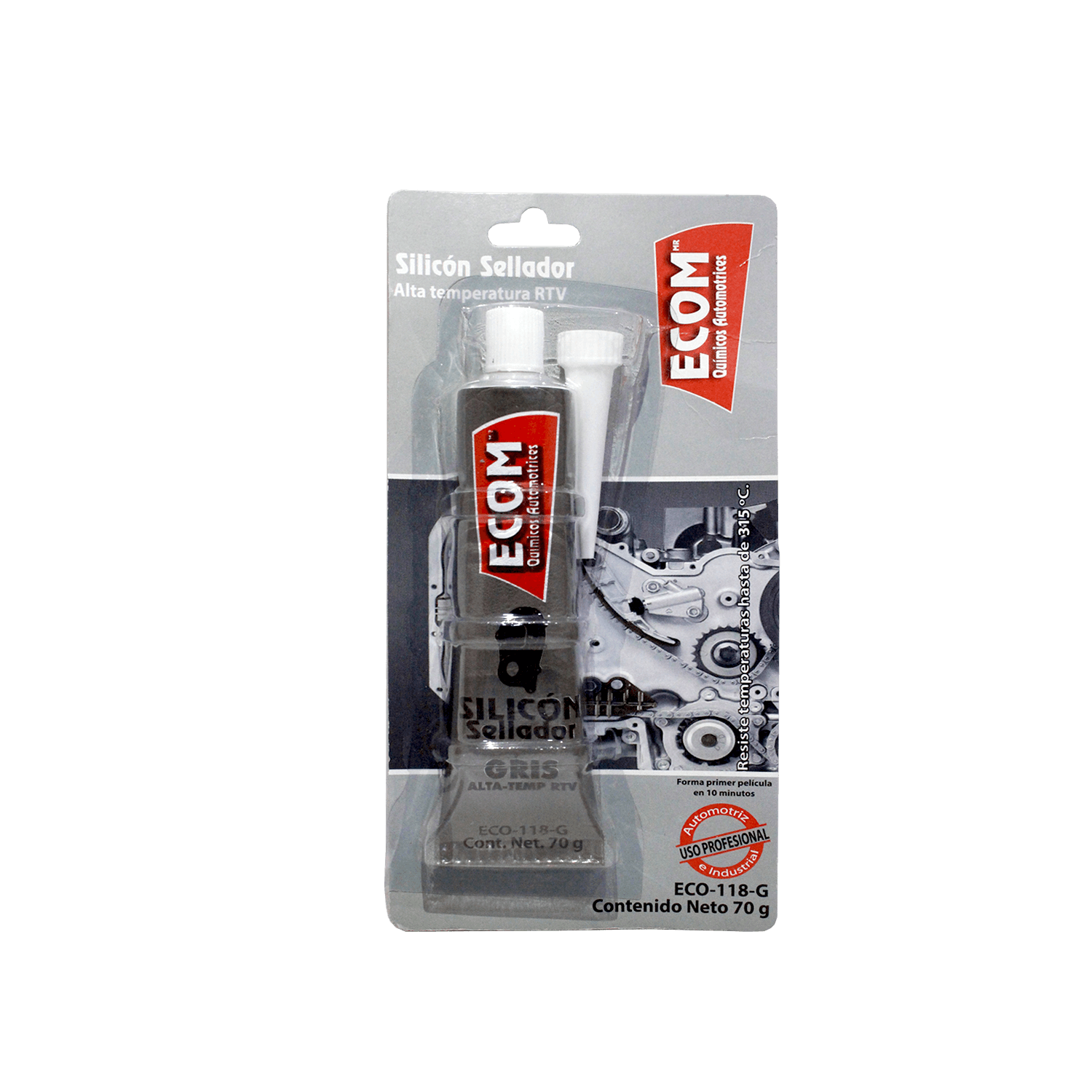 Foto 1 | Silicon Rtv Gris Ecom Eco-118-g 70 gr