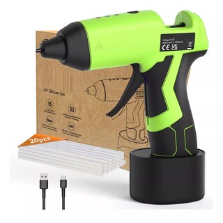 Foto 4 | Pistola de Silicón Eo Safe Imports Esi11305 Verde Inalámbrica