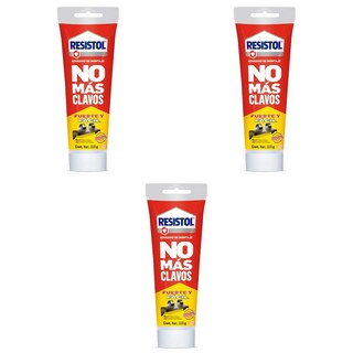 Foto 1 | Pack 3 Resistol No Mas Clavos Fuerte Y Facil 113g Henkel
