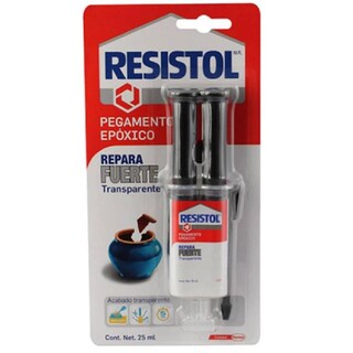 Foto 2 | Pack 2 Resistol Power Epoxy Transparente 25 Ml