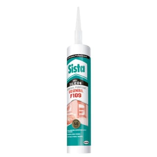Foto 3 | Pack 3 Silicon Uso General Blanco Sista 300 Ml (hk-2677064)