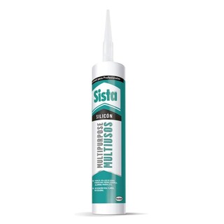 Foto 2 | Pack 6 Silicon Multiusos Negro 280 Ml