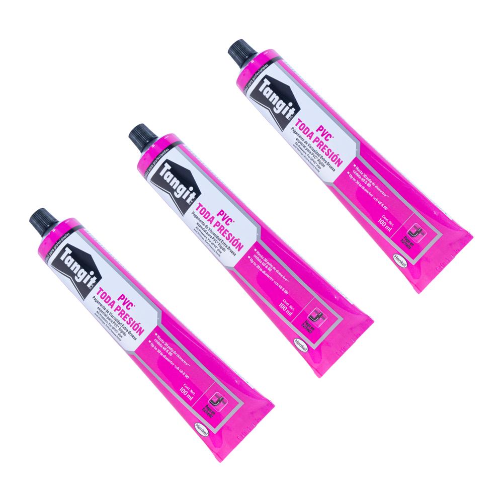 Foto 2 pulgar | Pegamento para PVC Henkel Toda Presión 100 ml 3 Pack