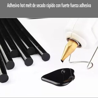 Foto 2 | Barras De Silicón 100pzs Eo Safe Imports Esi-17920 Negro