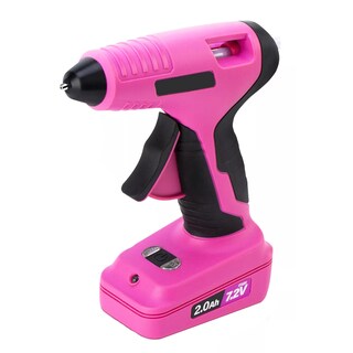 Foto 1 | Pistola De Silicon Caliente Inalámbrica 7.2v Eo Safe Imports Esi-17917 Rosa