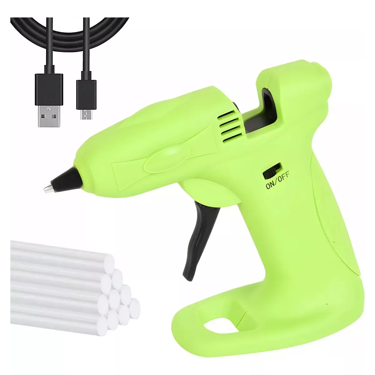 Foto 5 pulgar | Pistola Silicon Inalámbrica Recargable Eo Safe Imports Esi-17918 Verde