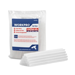 Foto 1 | Barras De Pegamento Caliente Workpro De Tamaño Completo, Paquete De 100 Unidades, 11 X 200 Mm - Venta Internacional.