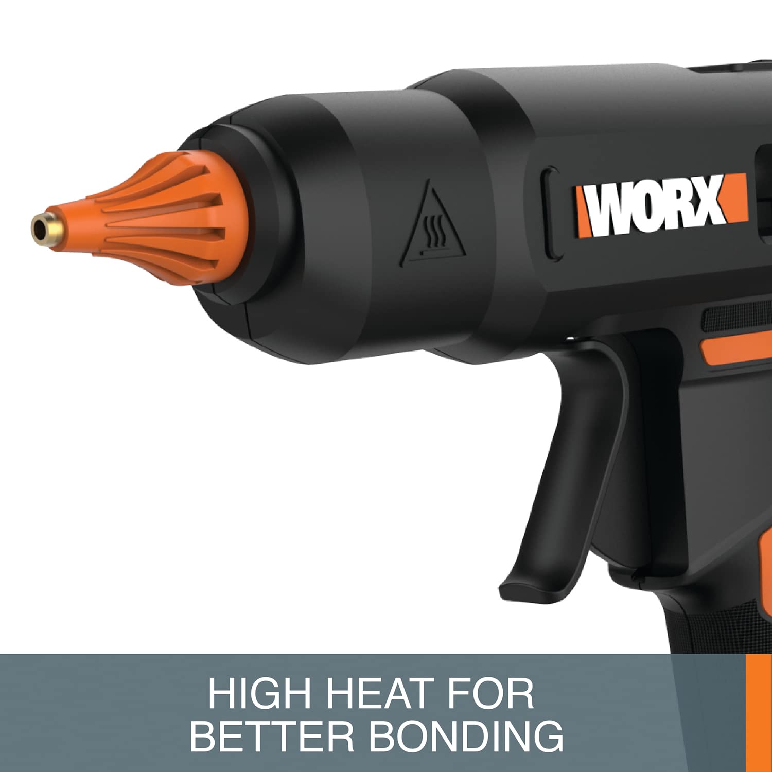 Foto 4 | Pistola De Pegamento Caliente Worx 20v Power Share De Tamaño Completo Wx045l.9 - Venta Internacional.