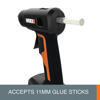 Foto 7 | Pistola De Pegamento Caliente Worx 20v Power Share De Tamaño Completo Wx045l.9 - Venta Internacional.