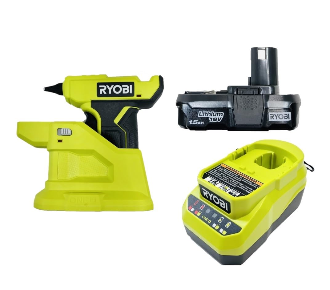 Foto 2 pulgar | Pistola De Pegamento Ryobi Compacta Inalámbrica De 18 V Con Batería Y Cargador - Venta Internacional.
