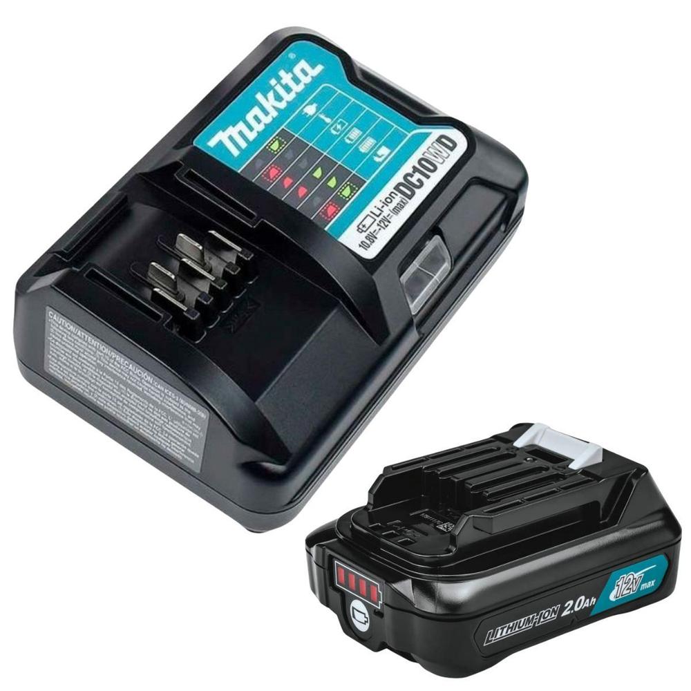 Foto 5 pulgar | Pistola Calafateadora Makita + Batería 2.0ah 12v + Maleta