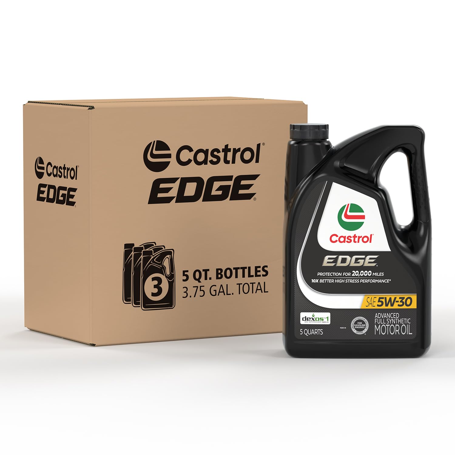 Foto 2 pulgar | Aceite De Motor Castrol Edge 5w-30 Advanced, Totalmente Sintético, 15 Litros - Venta Internacional.