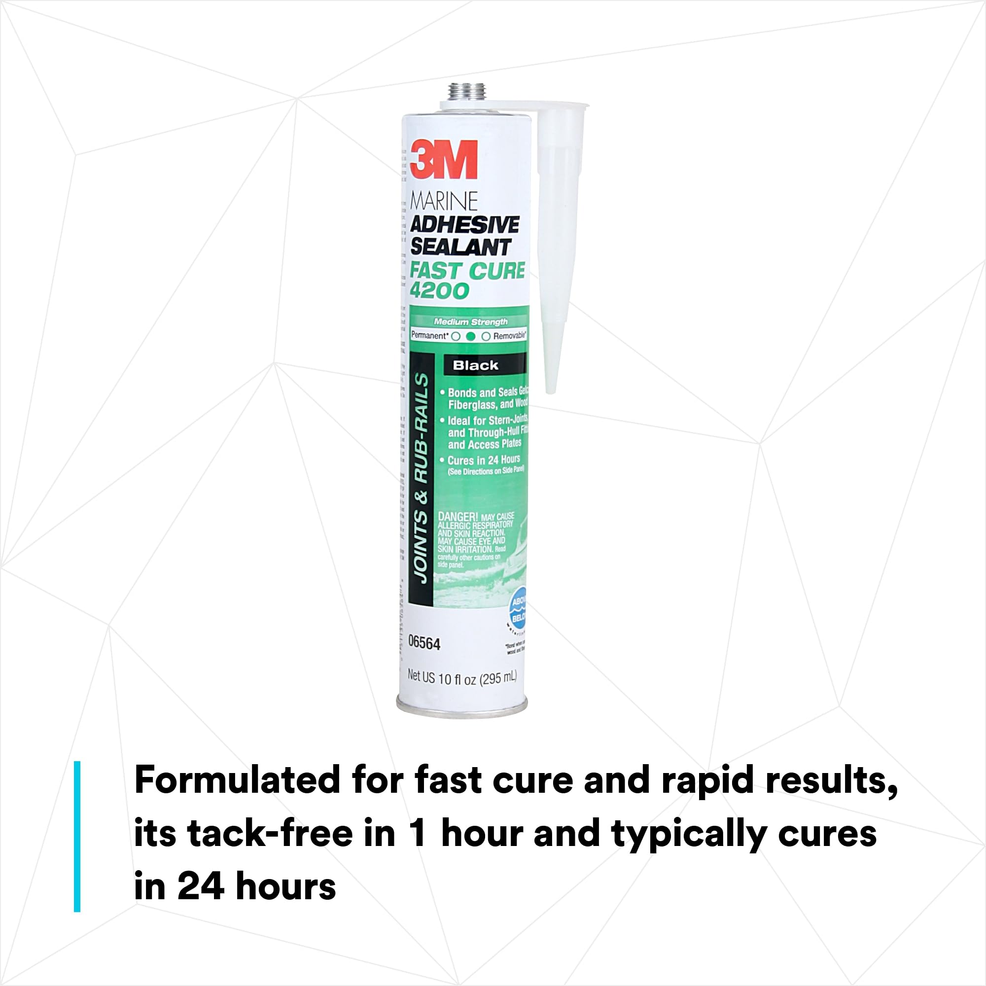 Foto 6 pulgar | Sellador Adhesivo 3m Marine Fast Cure 4200 295 Ml - Venta Internacional