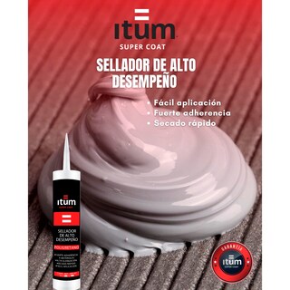Foto 3 | Sellador Itum De Alto Desempeñado De Poliuretano Blanco 298ml