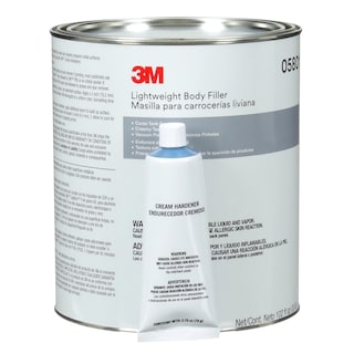 Foto 3 | Body Filler 3m 05801, Ligero, 3,78 L, Blanco - Venta Internacional.