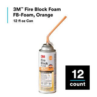 Foto 2 | Fire Block Foam 3m Fb-foam, Lata De 350 Ml, Color Naranja - Venta Internacional.